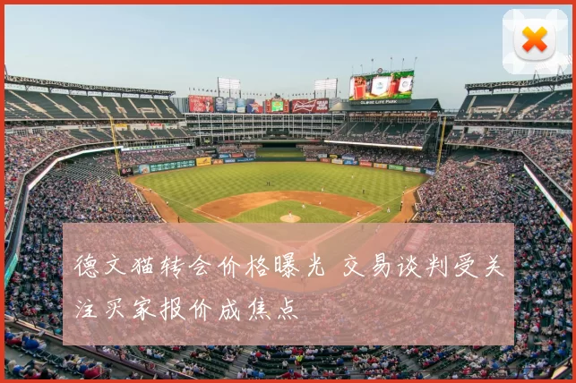 德文猫转会价格曝光 交易谈判受关注买家报价成焦点
