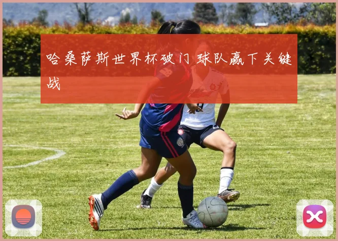 哈桑萨斯世界杯破门 球队赢下关键战